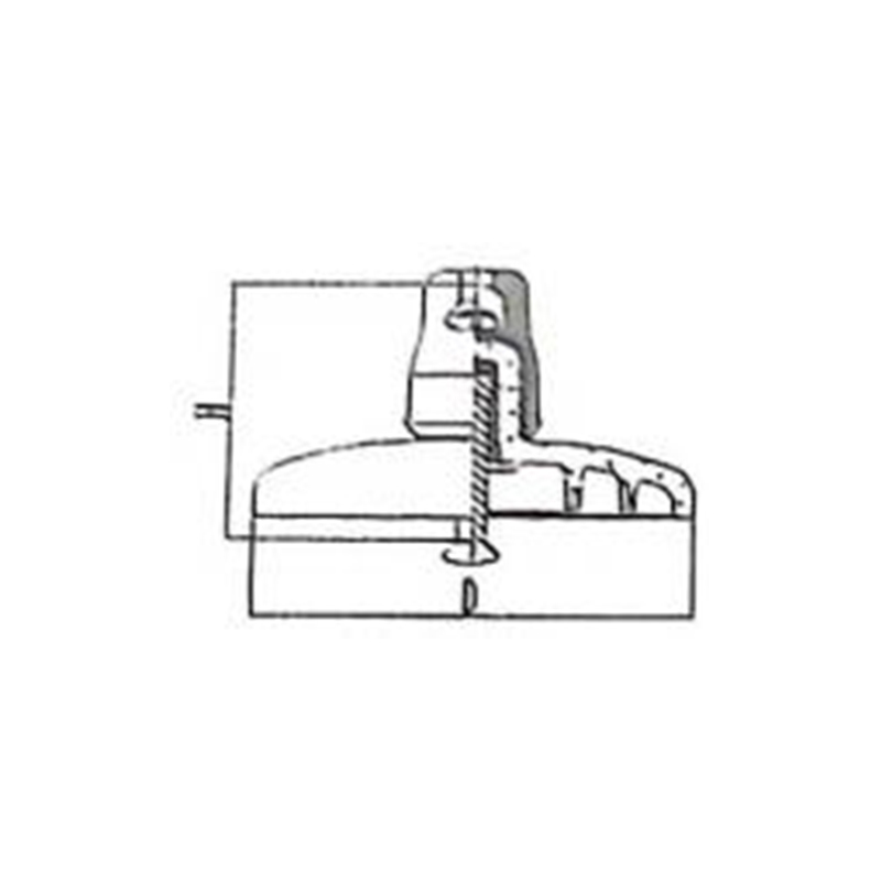 Chất c&aacute;ch điện bằng k&iacute;nh treo loại đĩa ti&ecirc;u chuẩn