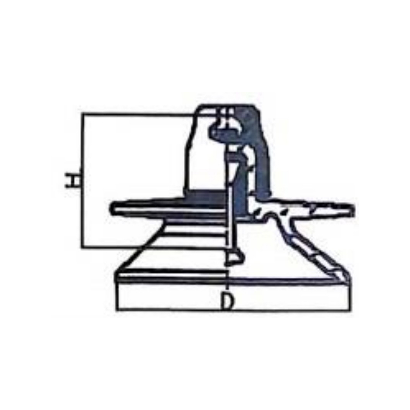 Chất c&aacute;ch điện thủy tinh loại &ocirc; đ&ocirc;i